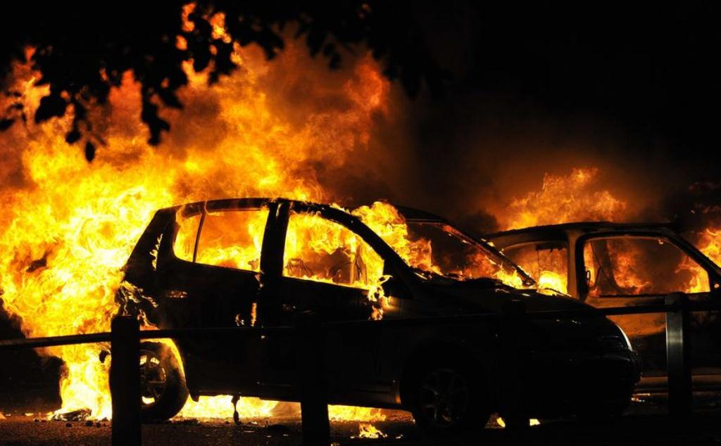 В Сморгони 29 декабря горел легковой автомобиль