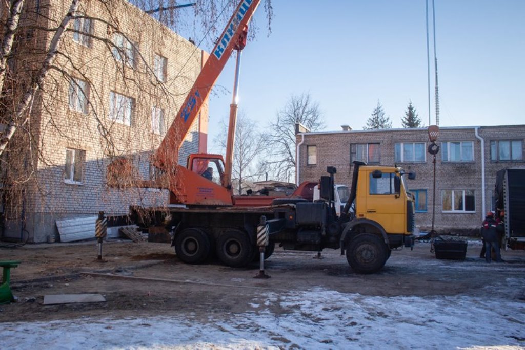 В Сморгони по улице Молодёжной завершается капремонт общежития