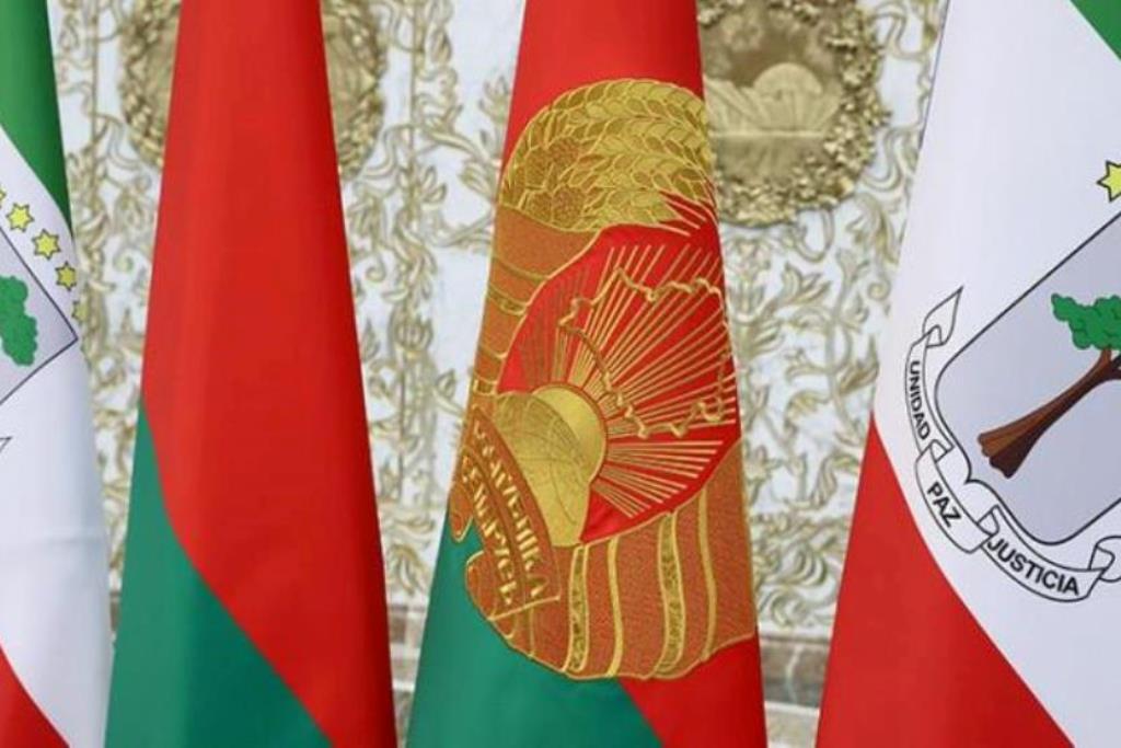 Встреча Александр Лукашенко с Президентом Экваториальной Гвинеи проходит во Дворце Независимости