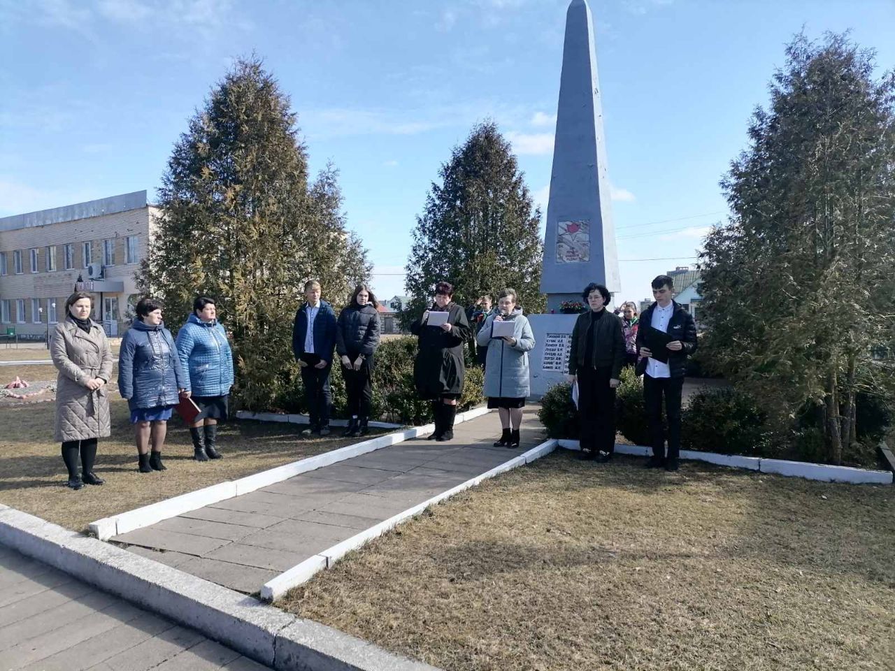 В сельсоветах Сморгонского района прошли митинги посвящённые 80-летию трагедии в Хатыни