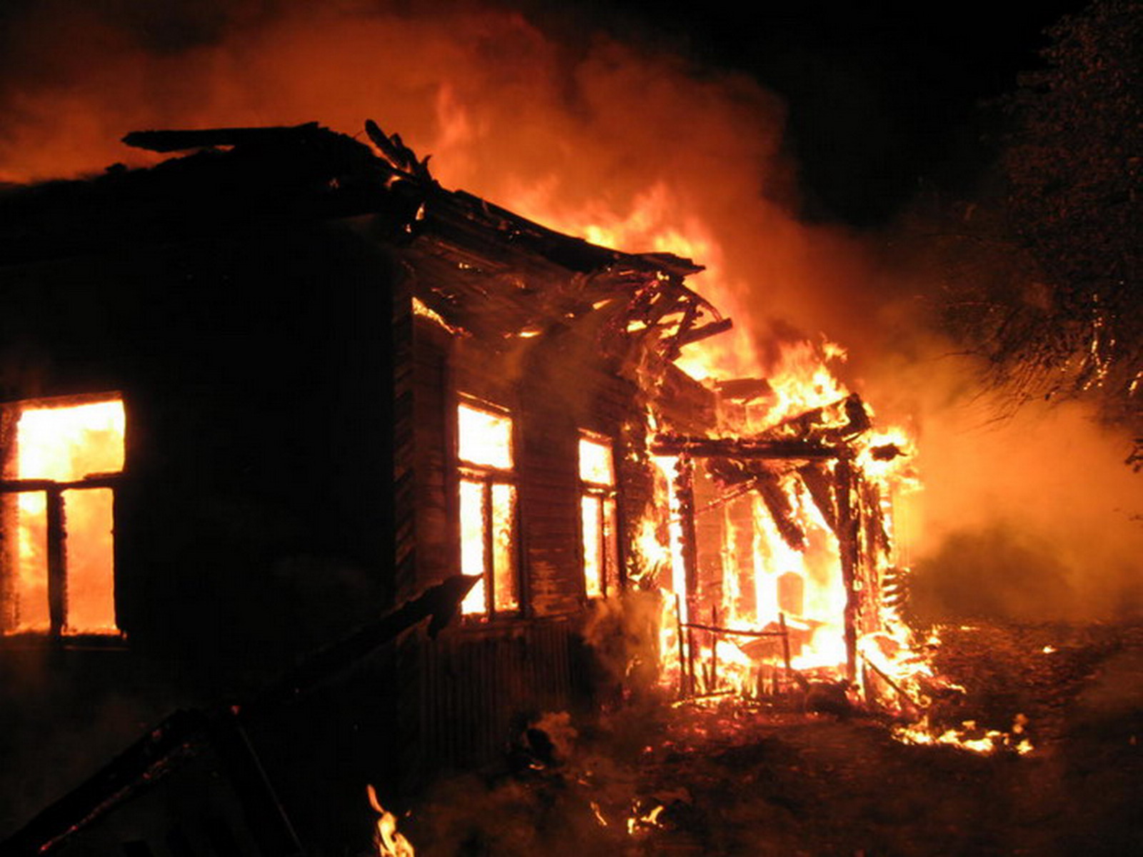 В ночь на 6 января в Жодишках горел жилой дом