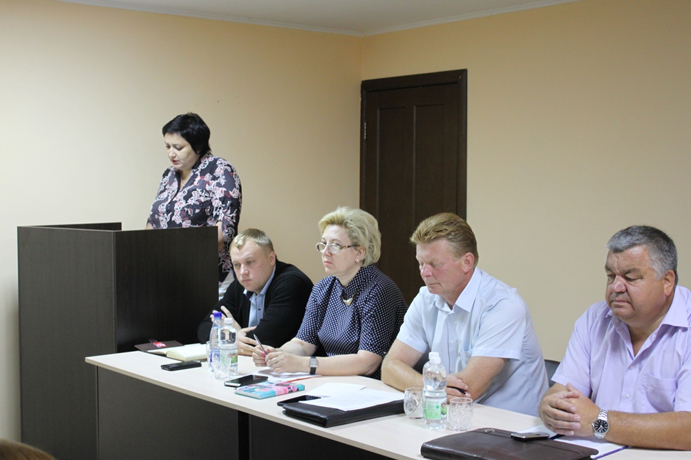 Информационная группа, которую возглавил Сергей Куденьчук, встретилась с работниками филиала облпотребобщества