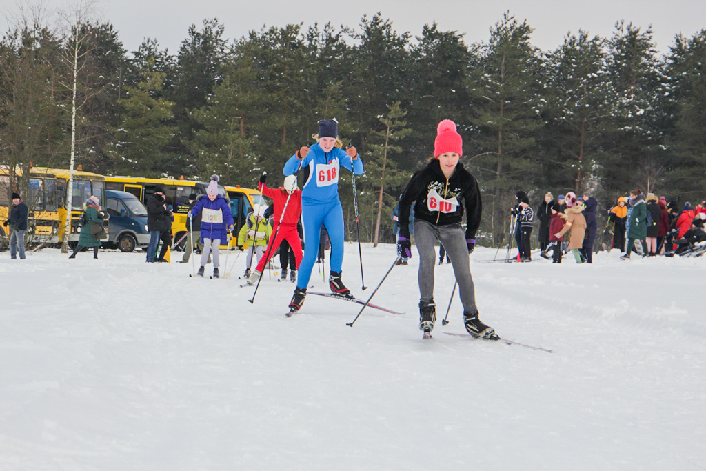 В СШ №7 прошли соревнования по зимнему многоборью