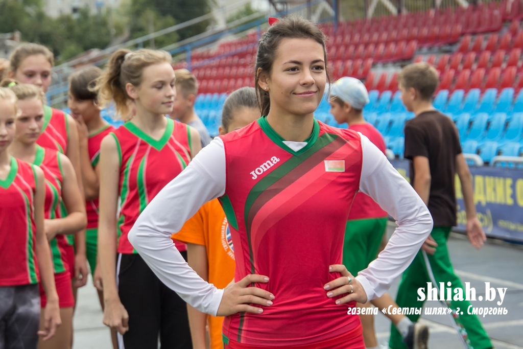 Сморгонской легкоатлетке Шарлоте Паэглите присвоено звание Мастера спорта Республики Беларусь международного класса