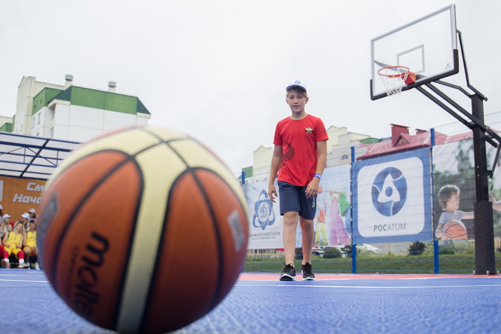 В Островце открыли первую на Гродненщине специализированную площадку для баскетбола 3х3 (+ВИДЕО)