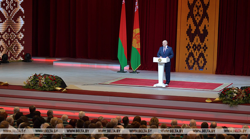 Выступление Президента Беларуси на торжественном собрании ко Дню Независимости