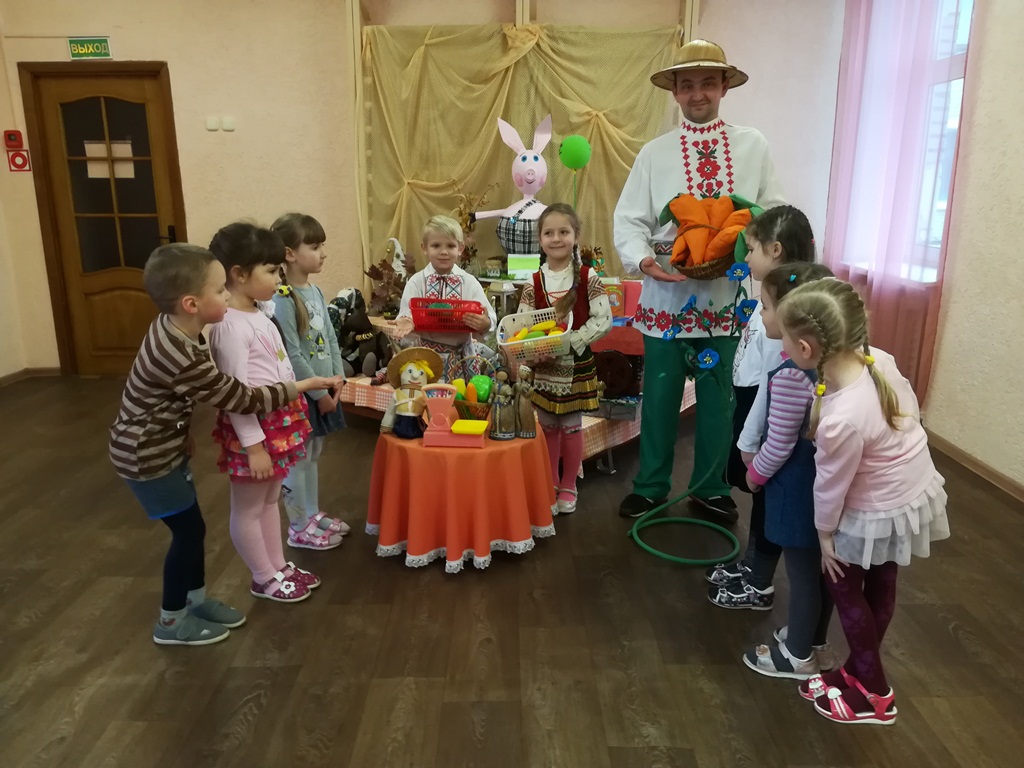 В детском саду №6 для детей провели фольклорный праздник «Дожинки»