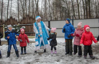 В «Ореховке» провели утренник для детей РЦТДМ и лесхоза