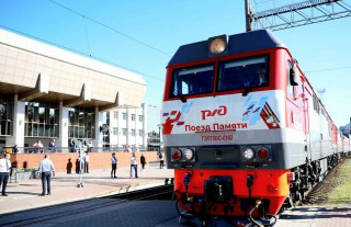 Фотофакт: "Поезд Памяти" прибыл в Гродно