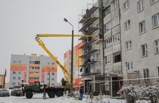 Капитальный ремонт дома проводится по улице Тракторной