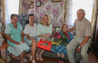 Анна Гируть отметила своё 101-летие