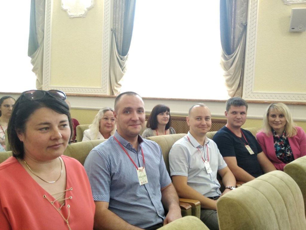 Сморгонская делегация принимает участие  в областном молодежном форуме «Ровесники молодой Беларуси»