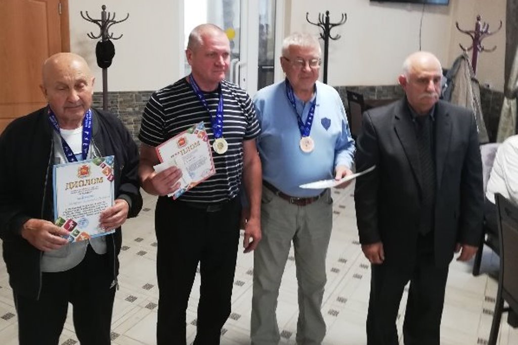 Сморгонцы – в числе призёров областной спартакиады среди ветеранов физической культуры и спорта