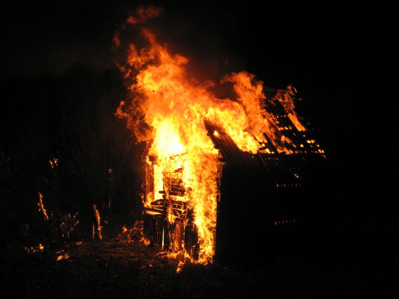 В Сморгонском районе горела дача