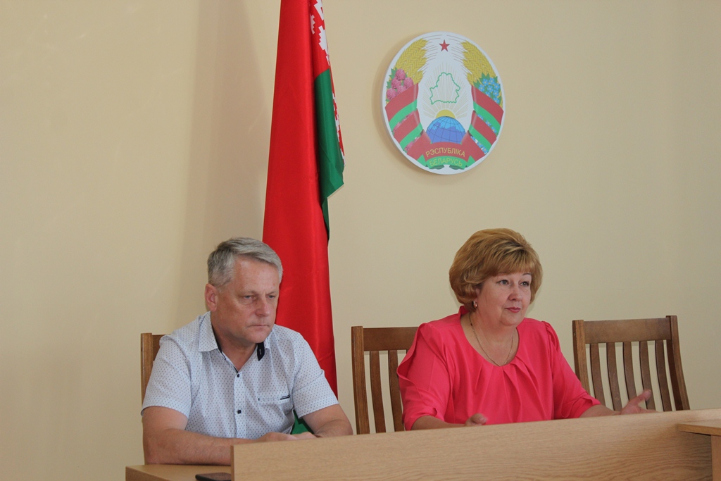 Информационно-пропагандистская группа под руководством заместителя председателя Татьяны Щеберяко посетила трудовой коллектив «Белтелекома»