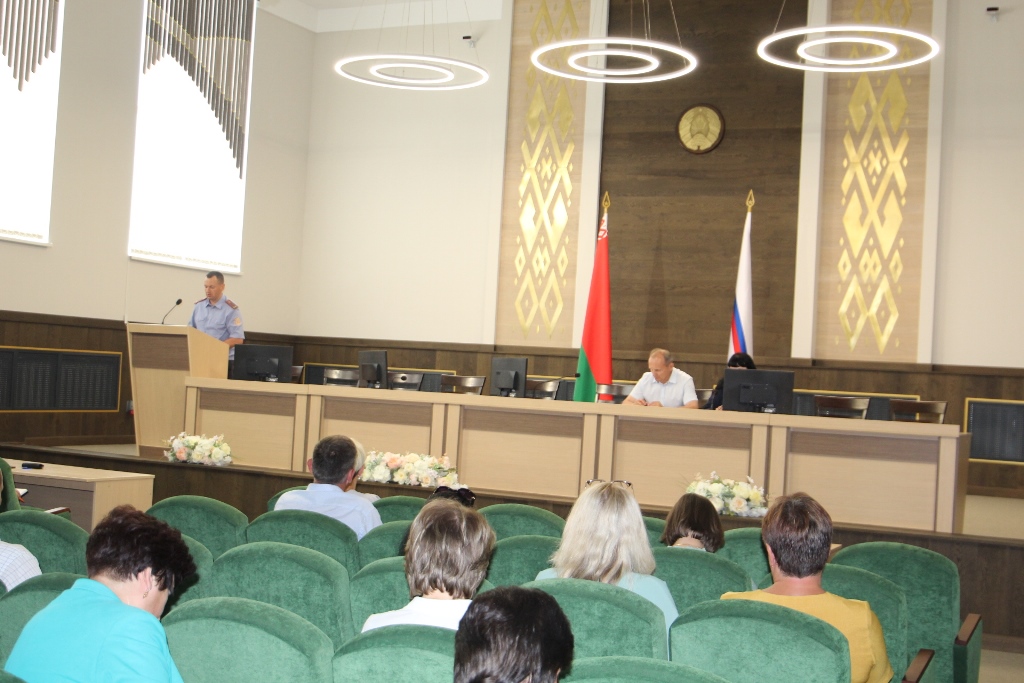 В райисполкоме прошло заседание координационного  совета субъектов профилактики