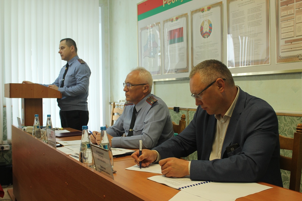 В Сморгонском РОВД подведены итоги за полугодие