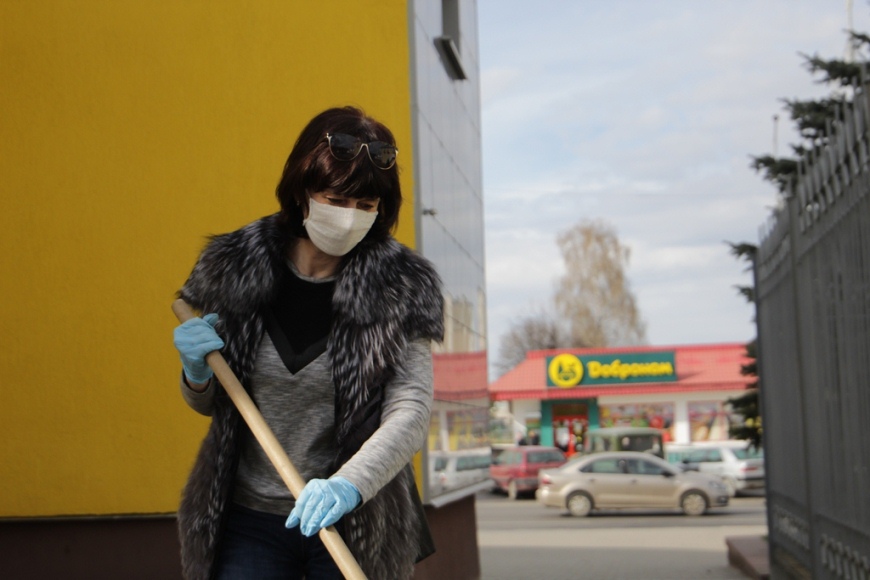 Работники Белагропромбанка присоединились к масштабной уборке