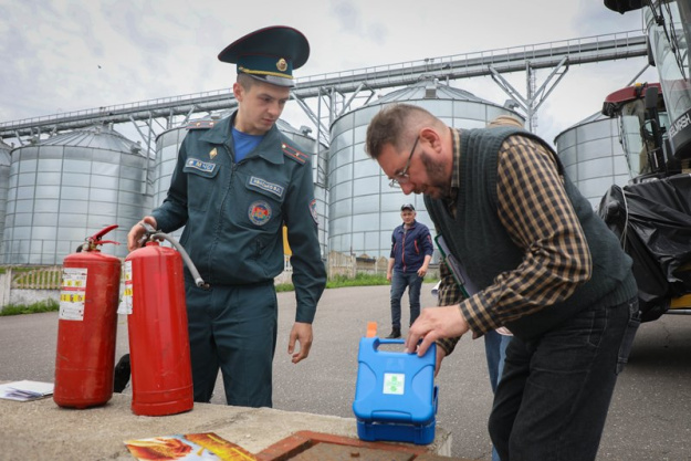 Техника готова к жатве: в Сморгонском районе проверили сельхозмашины перед уборкой зерновых