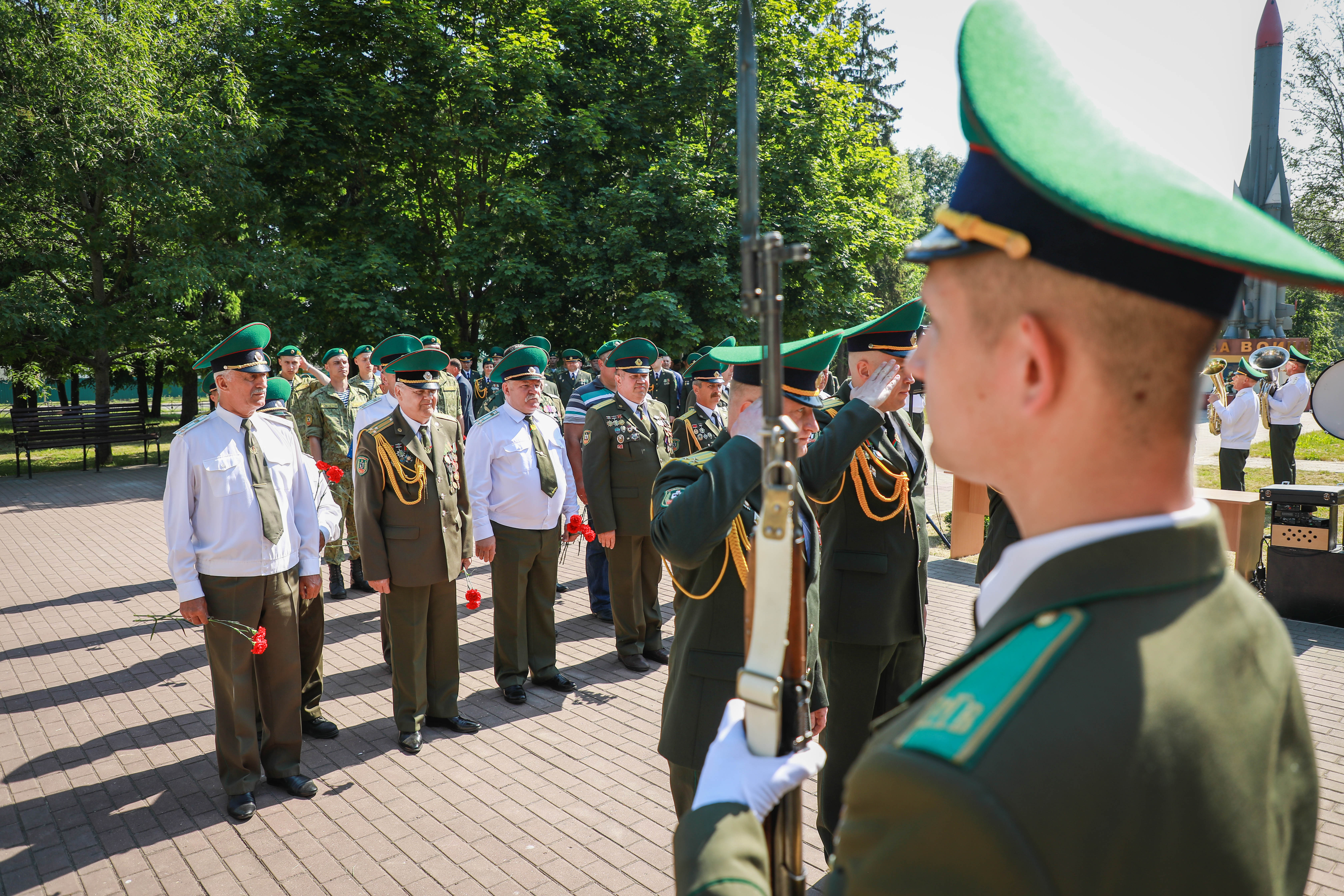 День пограничника отмечают в Сморгони