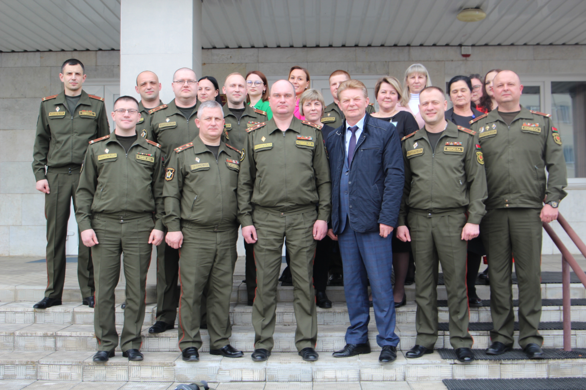 Сотрудников военного комиссариата Сморгонского района поздравили с профессиональным праздником