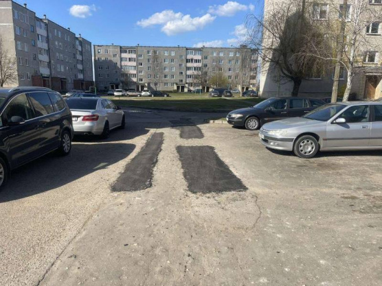 Ямочные ремонты и благоустройство придомовых территорий