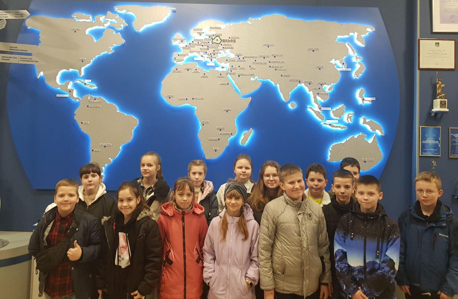 Учащиеся СШ №5 посетили БЕЛАЗ