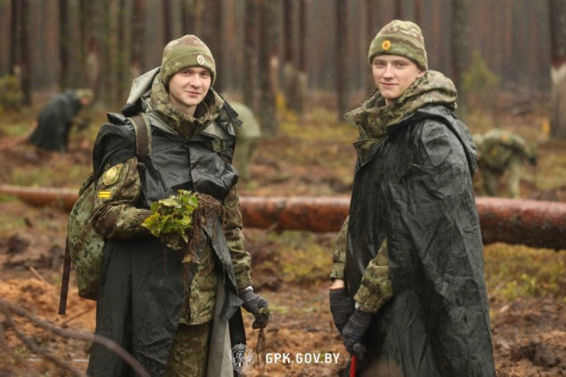 Пограничники на передовой восстановления лесов Пограничники на передовой восстановления лесов