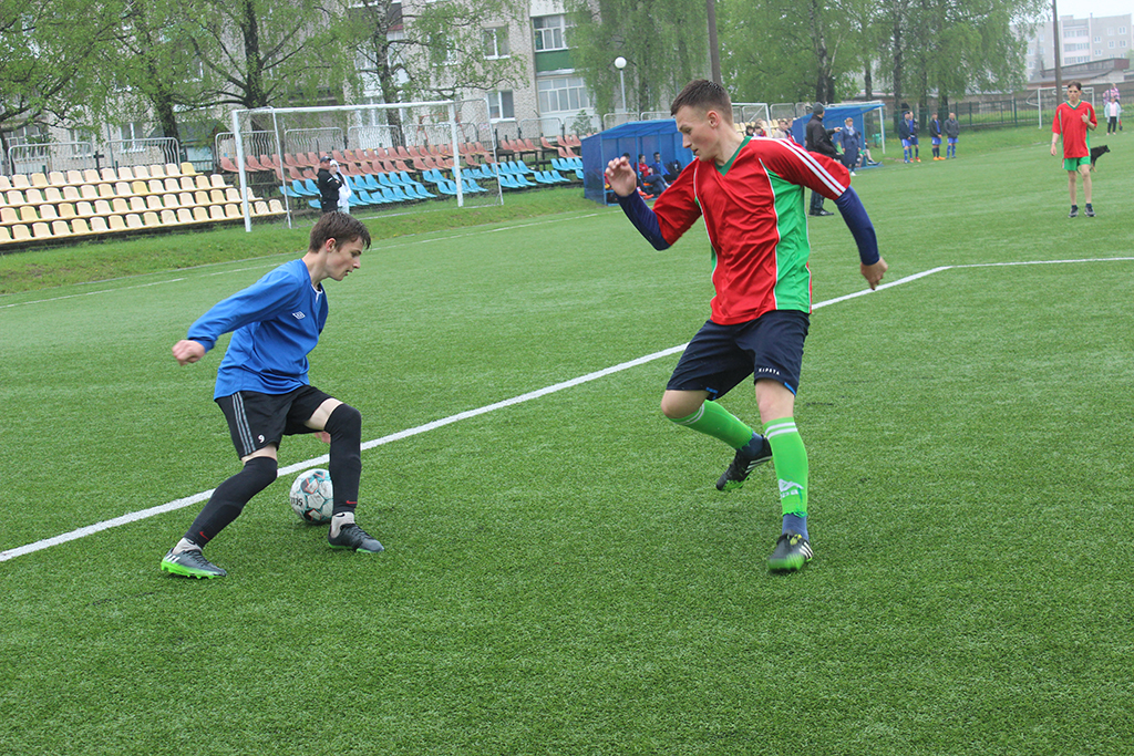 В Сморгони проходят соревнования Гродненской области по футболу
