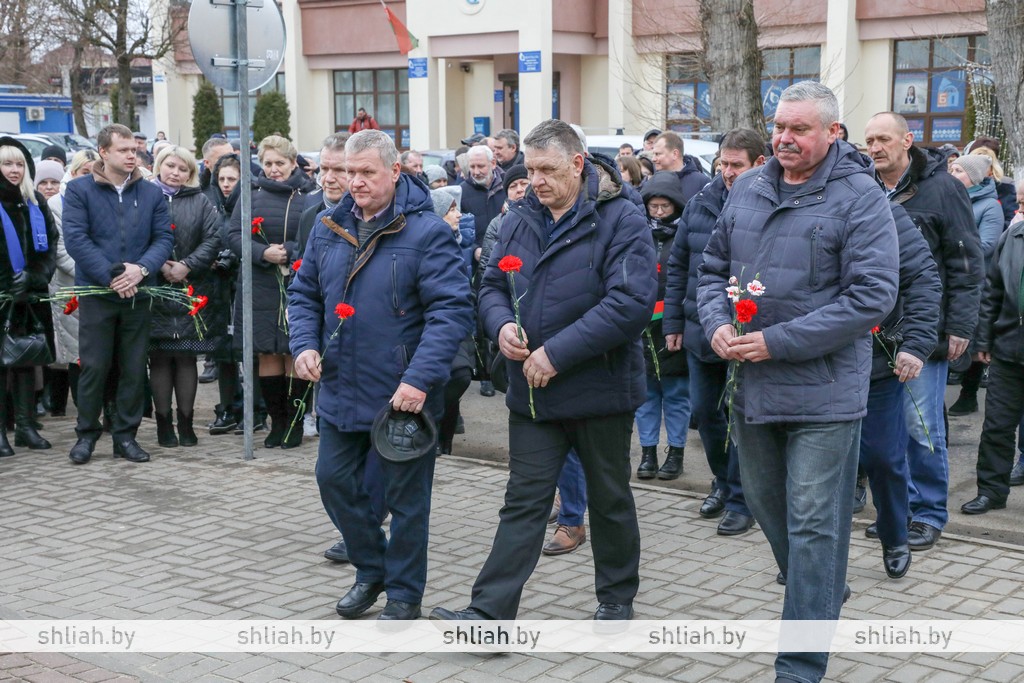 В Сморгони почтили память воинов-интернационалистов