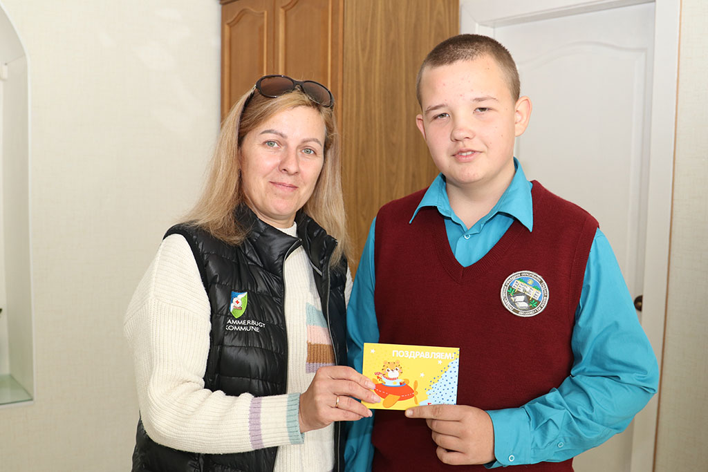 Учащийся СШ №2 Степан Балаба стал обладателем подарочной карты