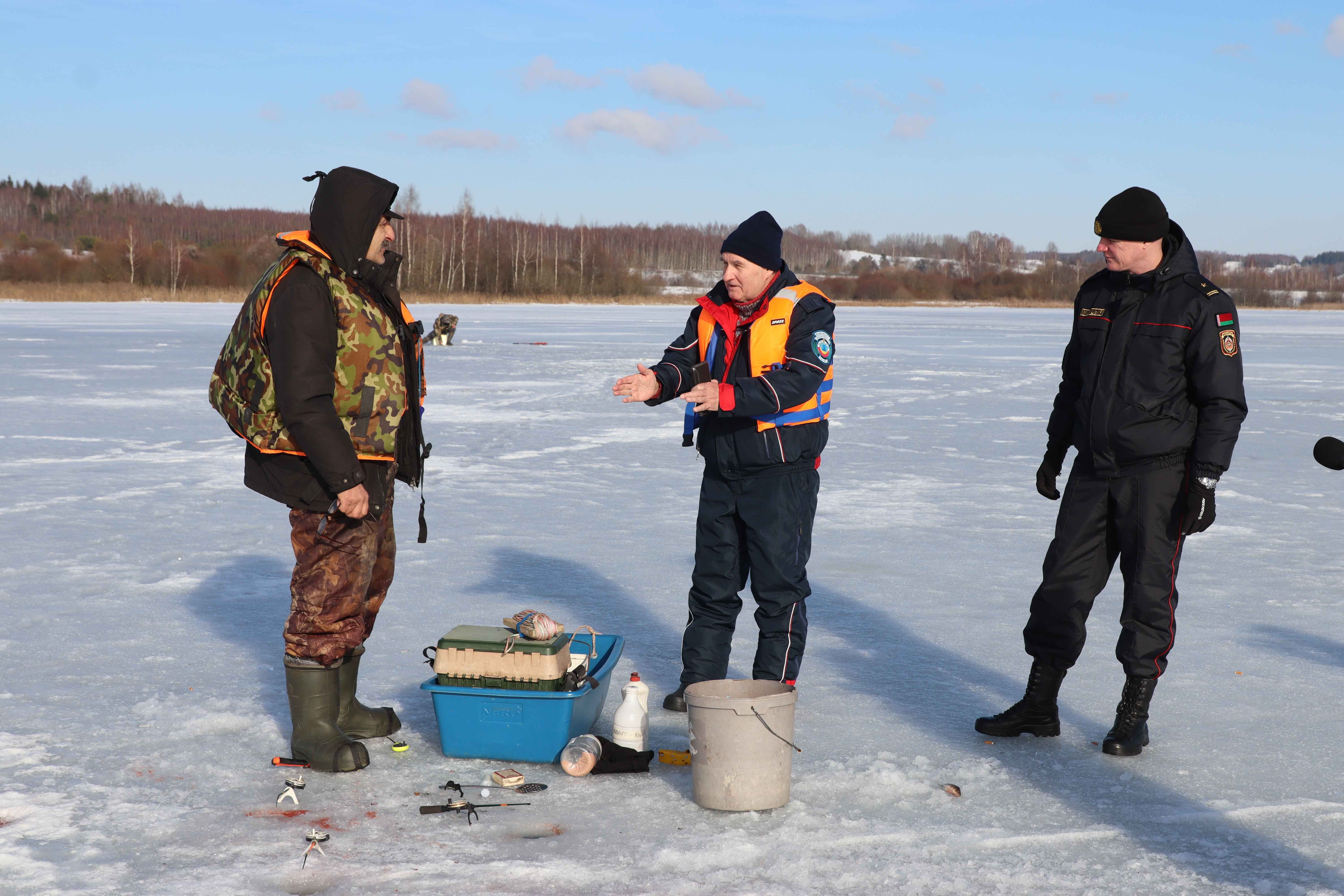 Безопасность на льду - залог успешной рыбалки