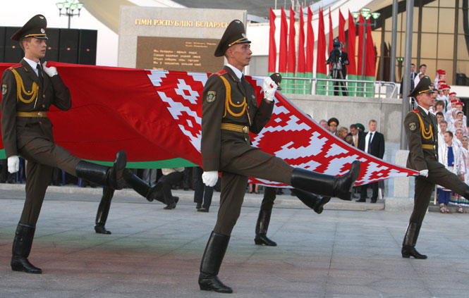 Лишь гимн твоей страны звучит победой!