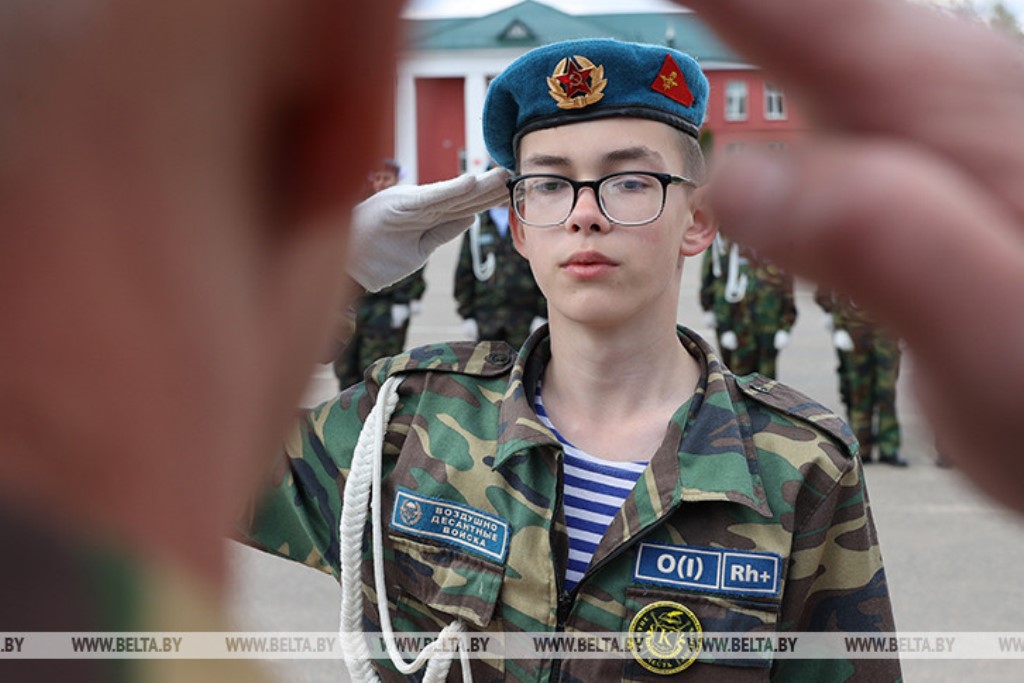 Более 40 патриотических клубов создано в системе Вооруженных Сил Беларуси