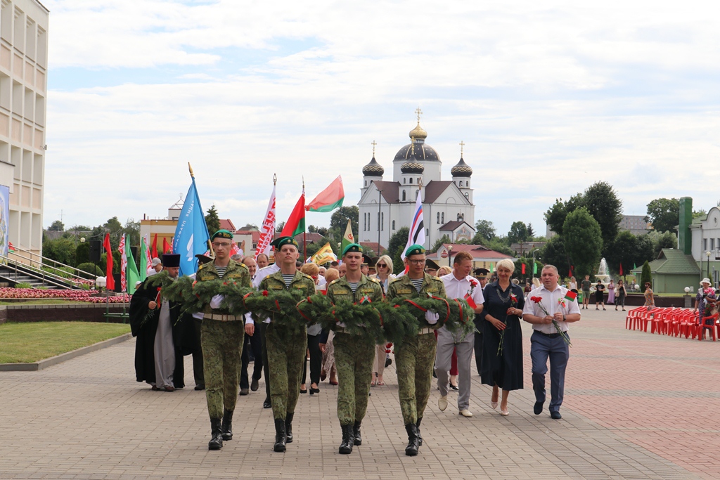 Мітынг «Беларусь – мая слава, надзея і гонар адбыўся ў Смаргоні