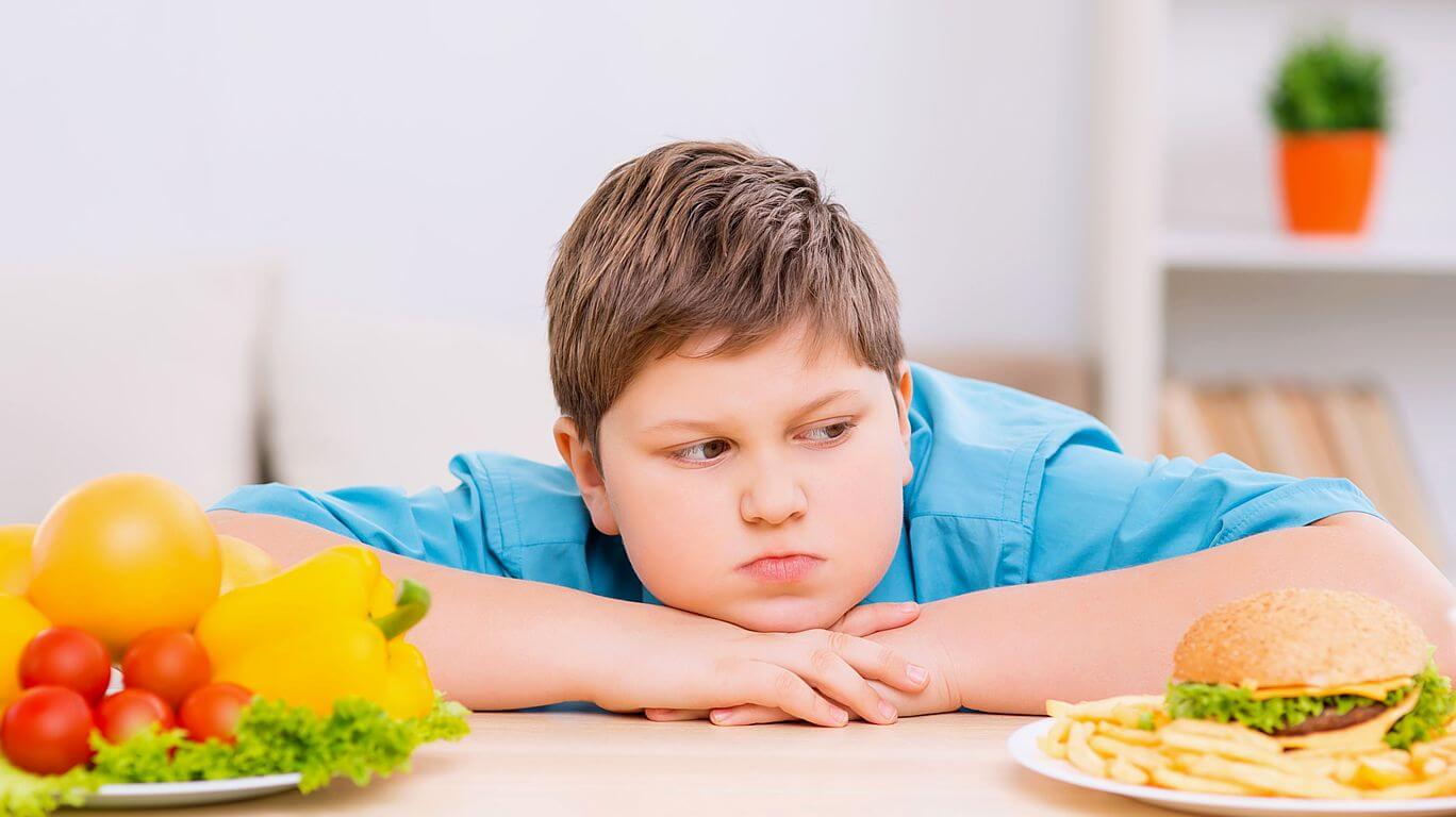Ожирение среди детей и подростков