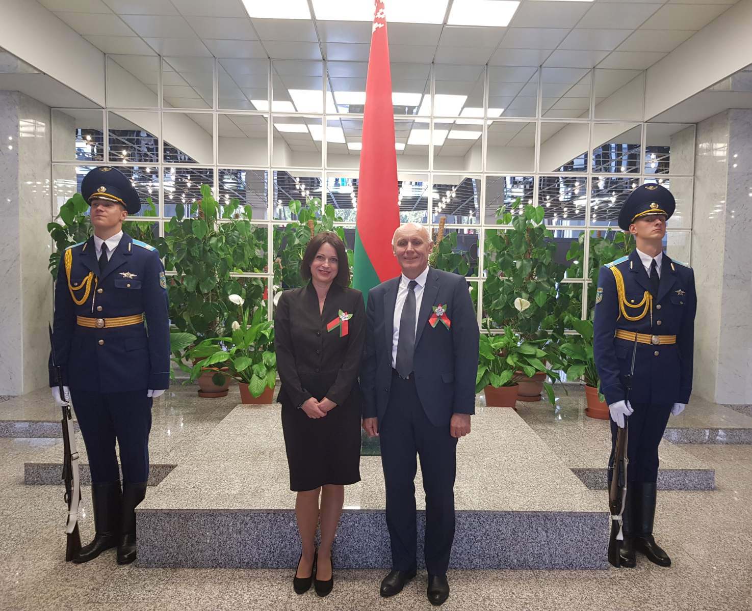 Представители Сморгонщины во Дворце Республики