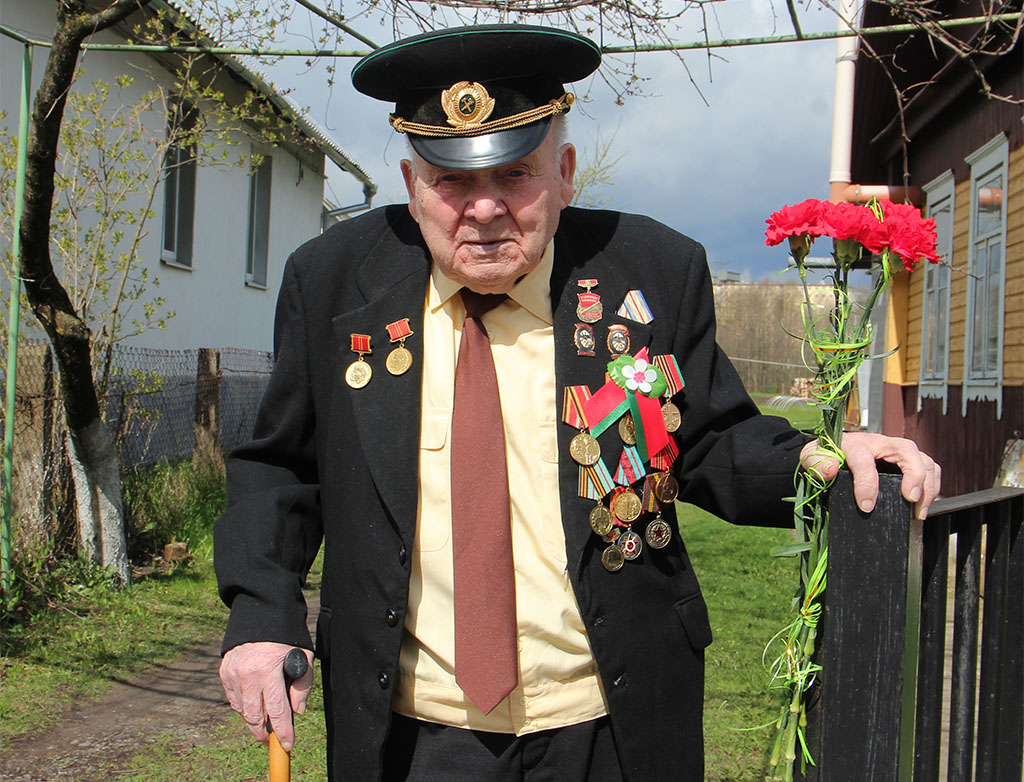 В рамках акции «Солдаты Победы»  ветераны Великой Отечественной войны принимают поздравления