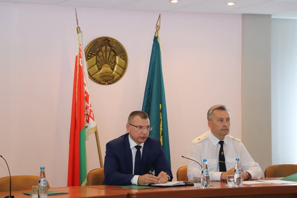 Председатель ГТК представил коллективу Гродненской региональной таможни нового начальника
