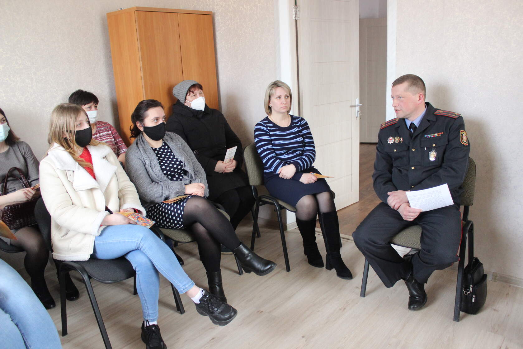 Агрогородок Вишнево посетила информационно-пропагандистская группа