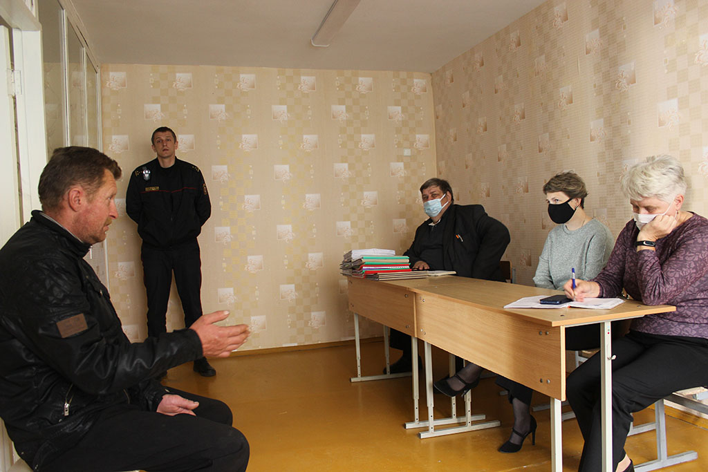 В микрорайоне Центральном г. Сморгони состоялось заседание совета ОПОП