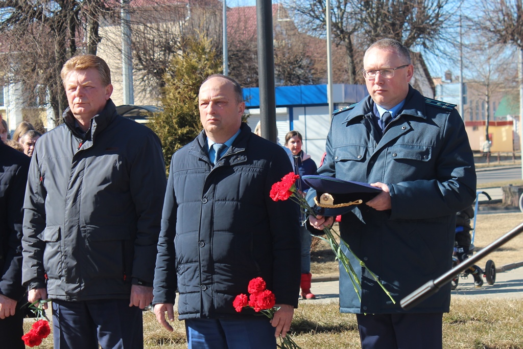 Митинг, посвящённый памяти жертв сожжённых деревень, прошёл в Сморгони (+Видео)