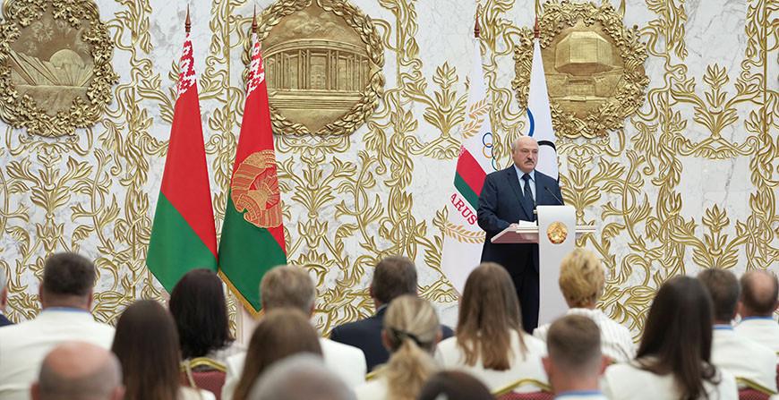Александр Лукашенко - олимпийцам: спортивные достижения - не только личный триумф