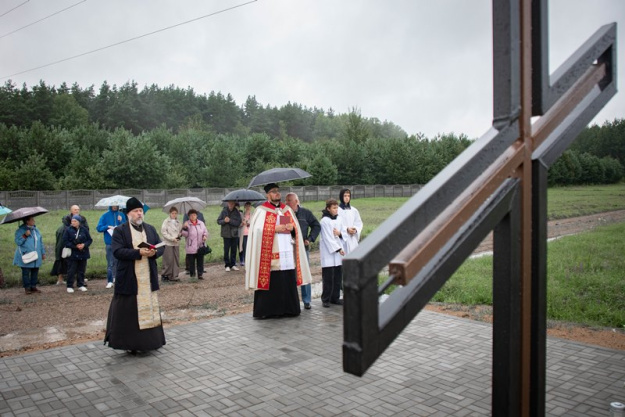 В Сморгони освятили новую территорию городского кладбища