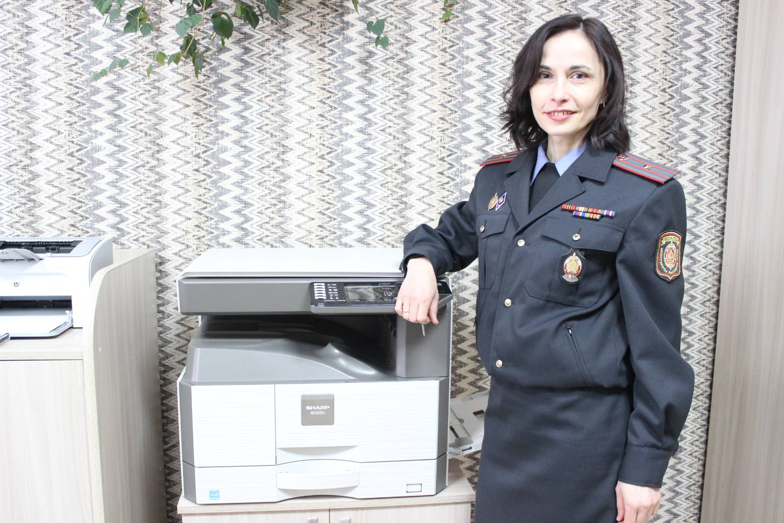 Майор милиции Сморгонского РОВД Сусанна Горяйнова рассказывает о себе и своей профессии (АУДИО) 