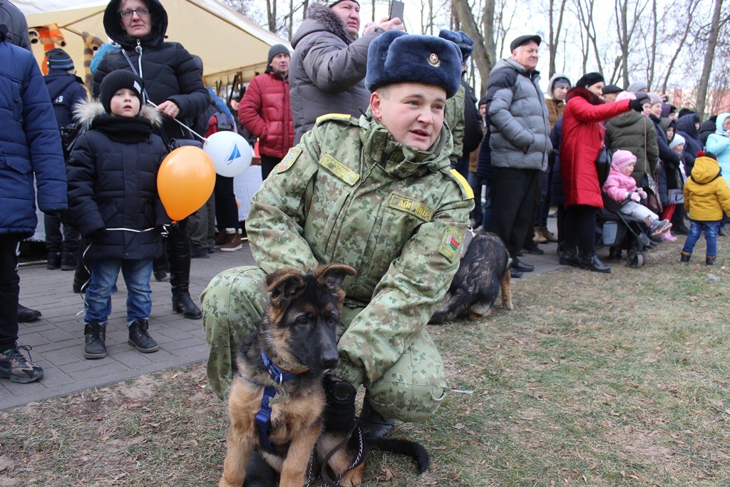 Аўчаркі лавілі парушальнікаў у гарадскім парку