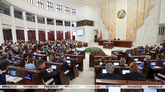 На второй сессии Палаты представителей принято 67 законопроектов