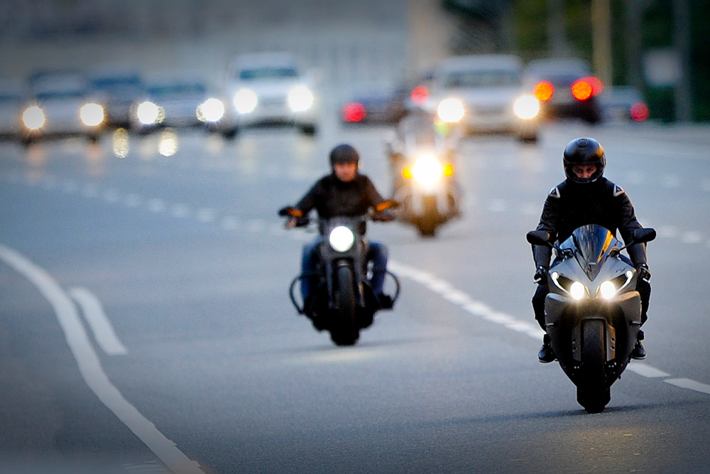 ГАИ призывает мотоциклистов соблюдать Правила дорожного движения