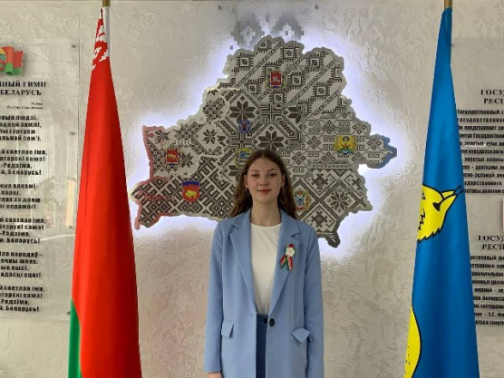 Ганна Капыш дзеліцца ўражаннямі ад удзелу ў Рэспубліканскім апошнім званку