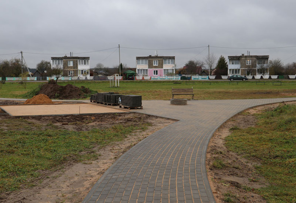 Сквер как живое сердце агрогородка